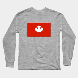 Switzerland / Canada Flag Mashup Long Sleeve T-Shirt